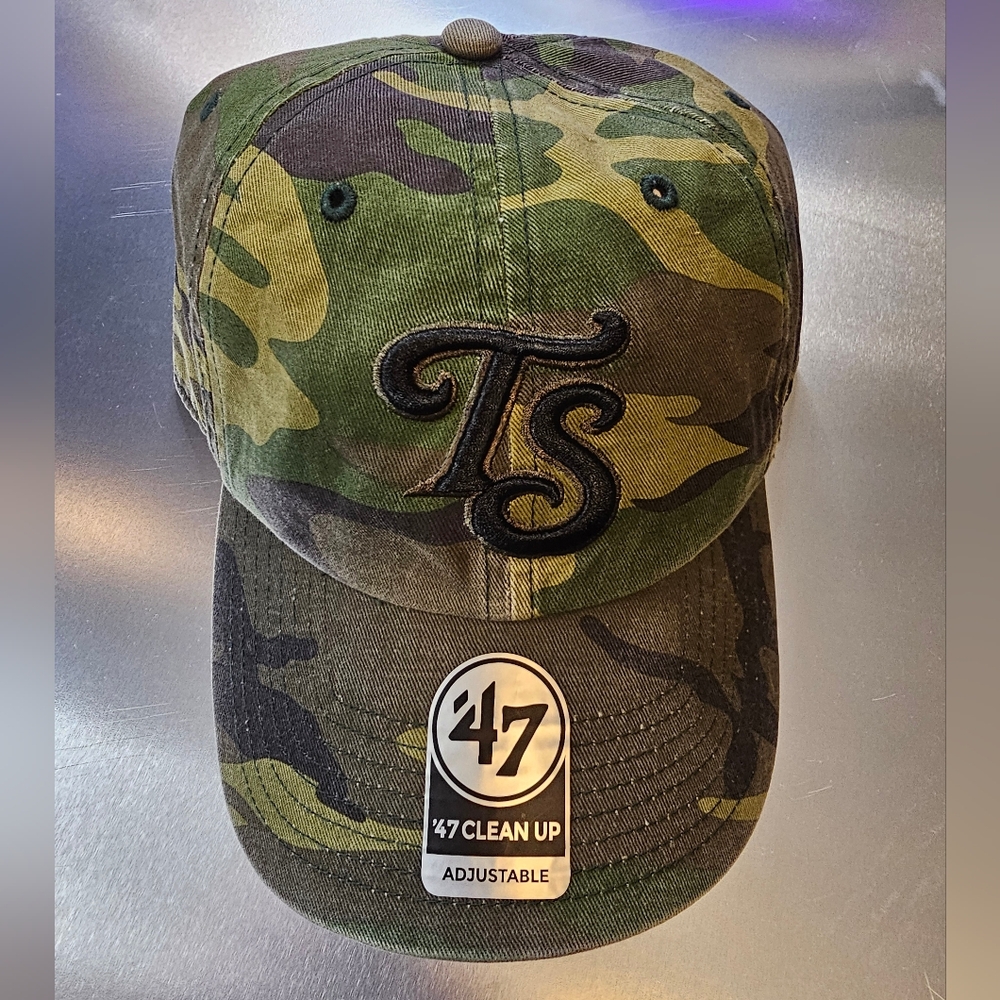Tennessee Smokies Camo 47 Clean Up adjustable baseball hat